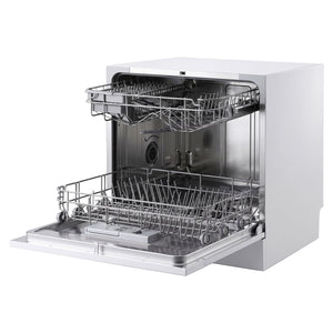 Devanti 8 Place Settings Benchtop Dishwasher White