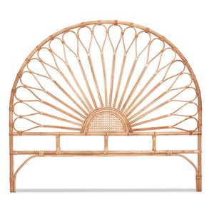 Queen Bed Headboard | Rattan Bedhead | MARI | Pine