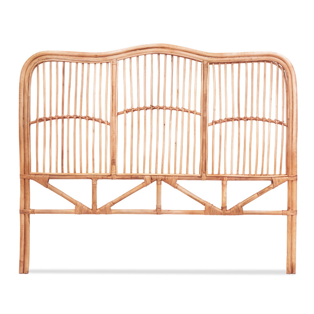 Double Bed Headboard | Rattan Bedhead | NERO | Pine