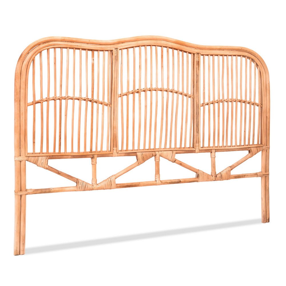 Queen Bed Headboard | Rattan Bedhead | NERO | Pine