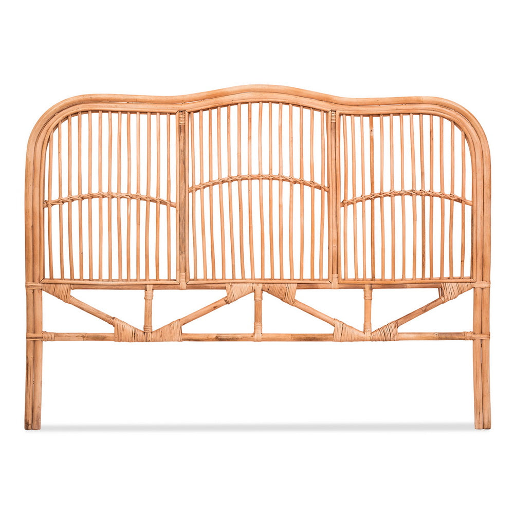 Queen Bed Headboard | Rattan Bedhead | NERO | Pine