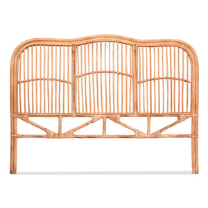 Queen Bed Headboard | Rattan Bedhead | NERO | Pine