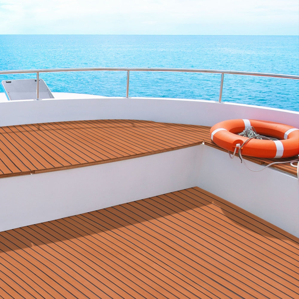 Seamanship EVA Foam Boat Flooring Mat | 240x90x0.6cm | Dark Brown