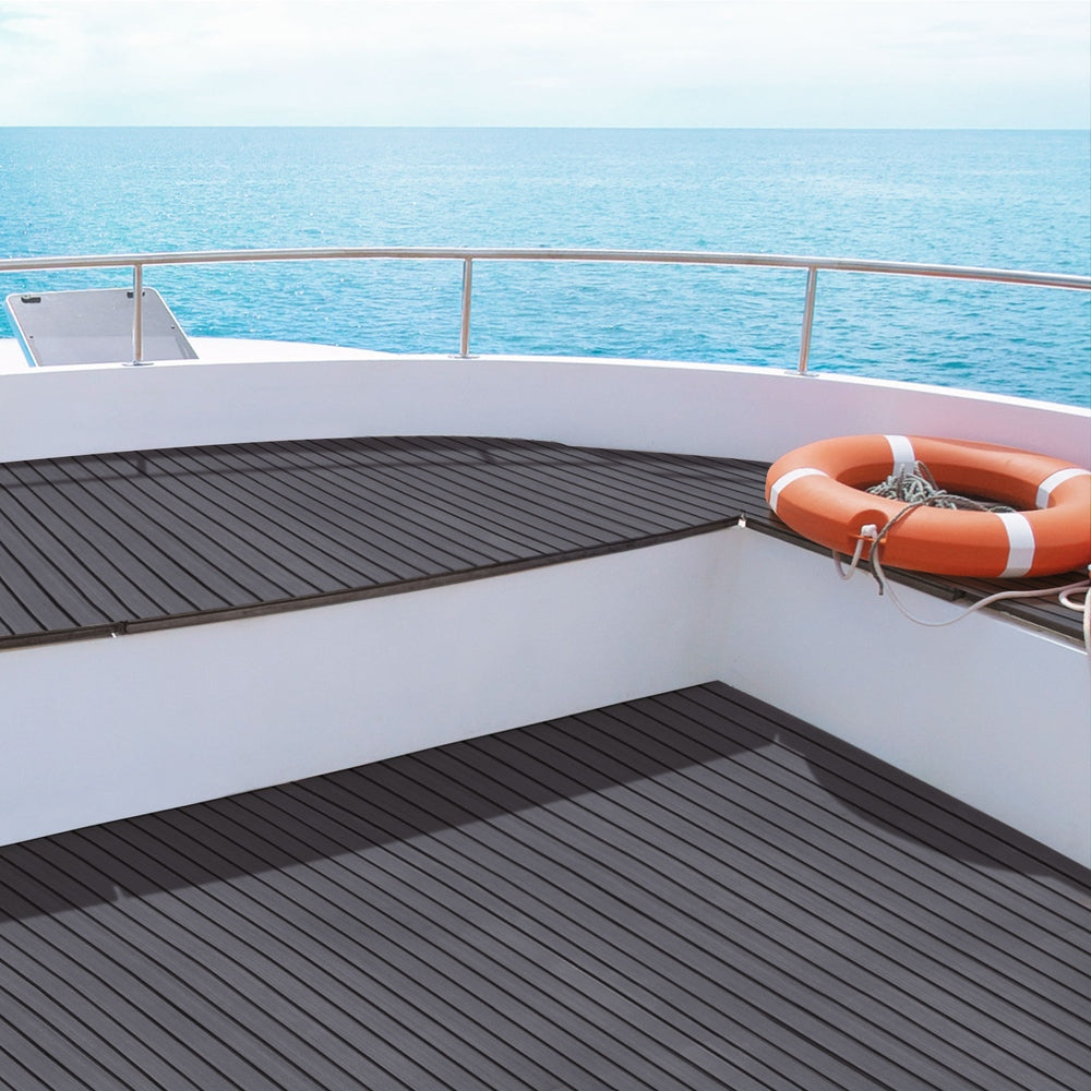 Seamanship EVA Foam Boat Flooring Mat | 240x90x0.6cm | Dark Grey Decor