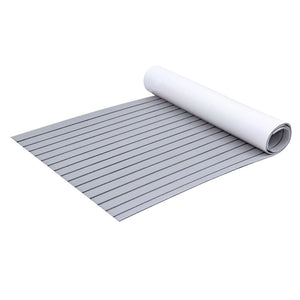 Seamanship EVA Foam Boat Flooring Mat | Decking Sheet | 240x90x0.6cm | Light Grey