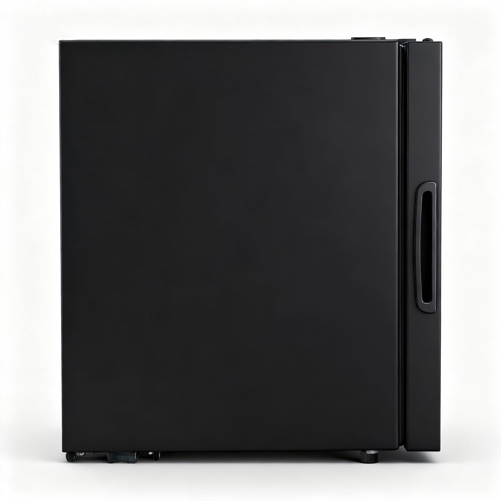 40L Bar Fridge | Glass Door | Mini Countertop Cooler | Black