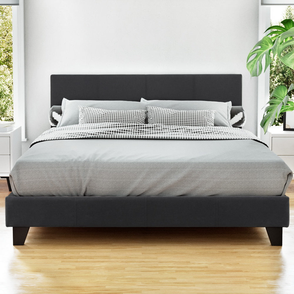 Artiss Bed Frame | Double Size | Charcoal NEO