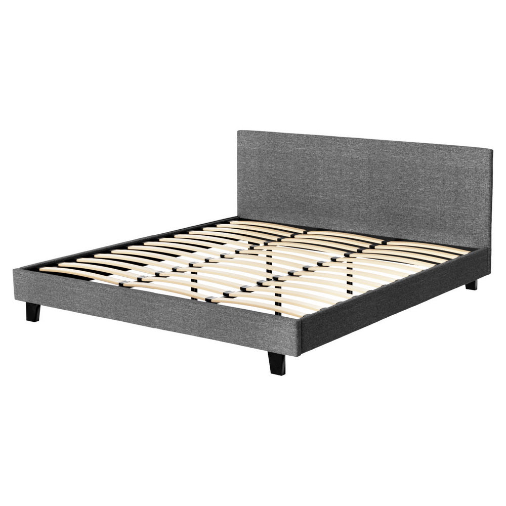 Artiss | King Bed Frame | Grey | NEO Design