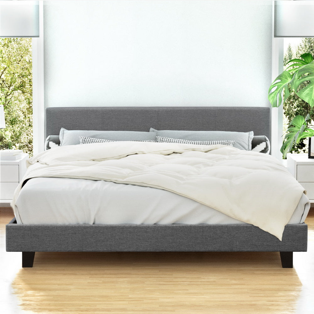 Artiss | King Bed Frame | Grey | NEO Design