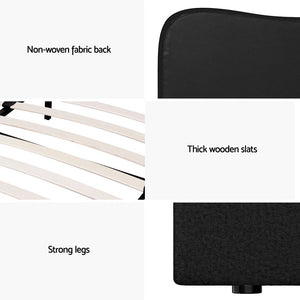 Bed Frame | Double Size | Boucle DARA