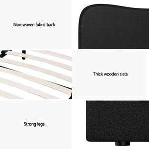 Bed Frame | King Single Size | Boucle DARA