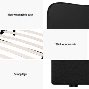 Bed Frame | Queen Size | Boucle DARA