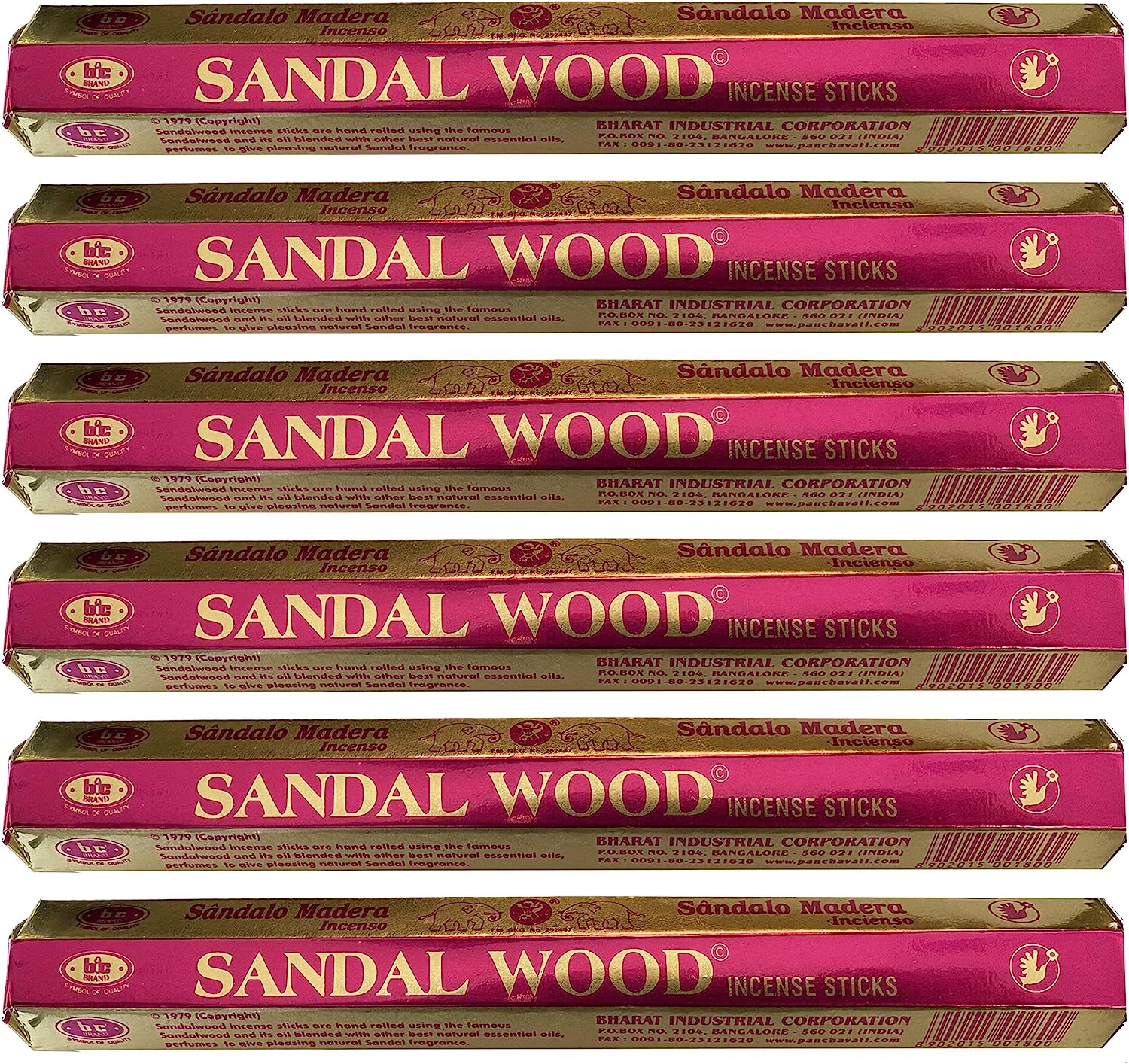 BIC Garden Sandalwood Incense Sticks | 60 Sticks
