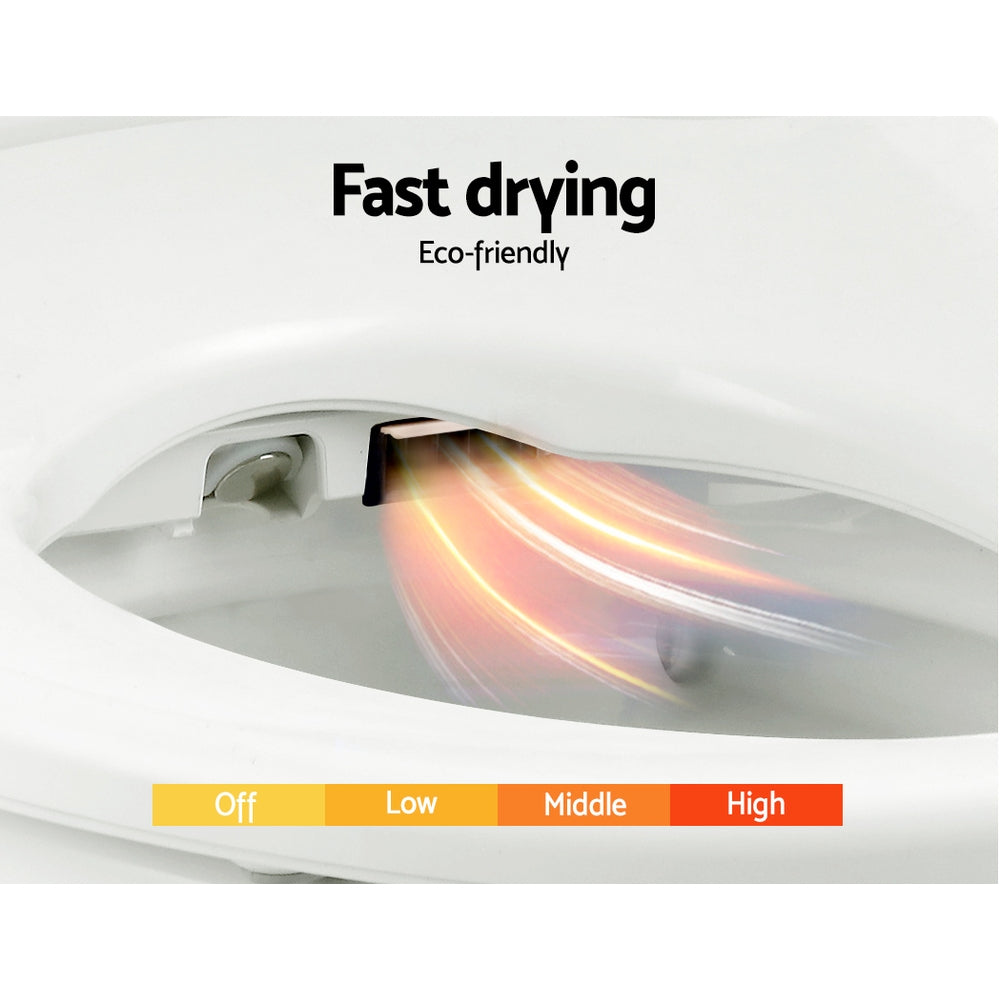 Cefito | Electric Bidet Toilet Seat Cover | Auto Smart Water Wash | Dry Panel Control