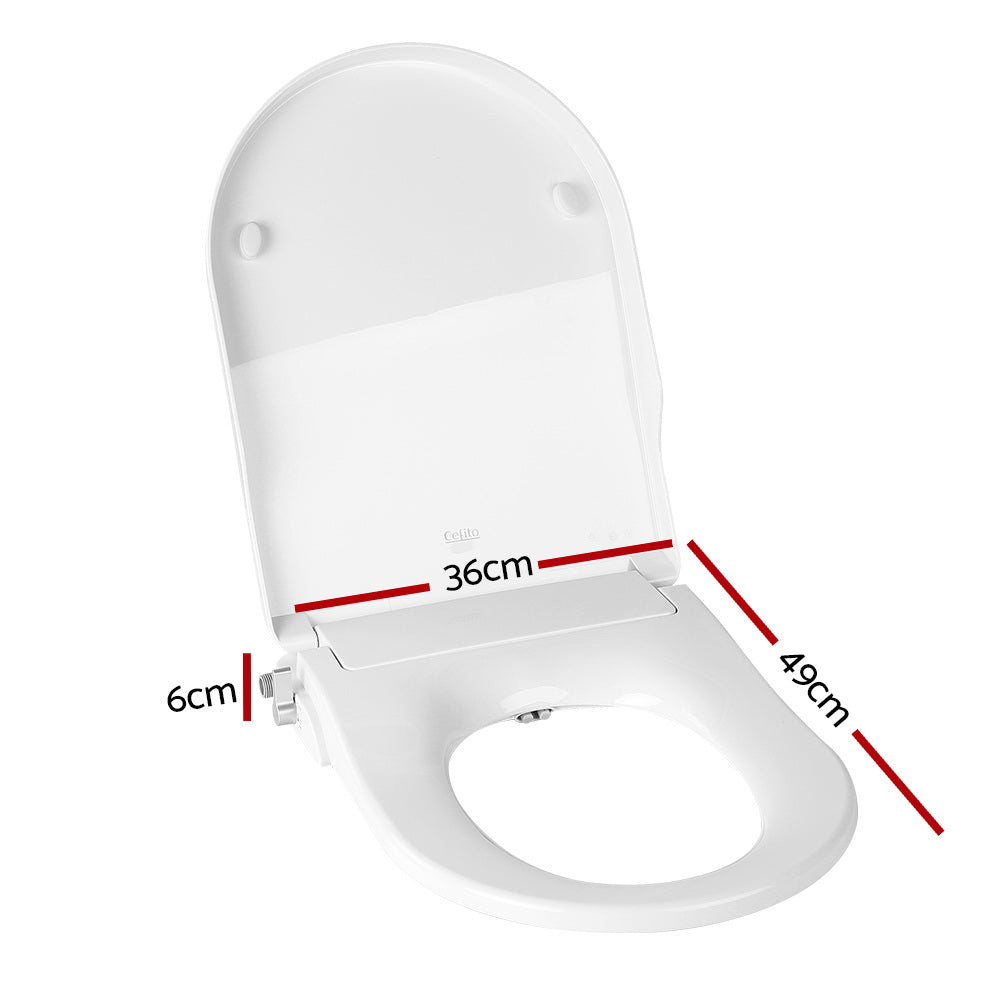 Non Electric Bidet | Toilet Seat Cover | Auto Smart Water Wash | Dry