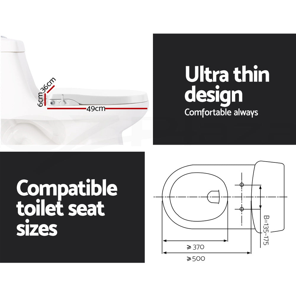 Non Electric Bidet | Toilet Seat Cover | Auto Smart Water Wash | Dry
