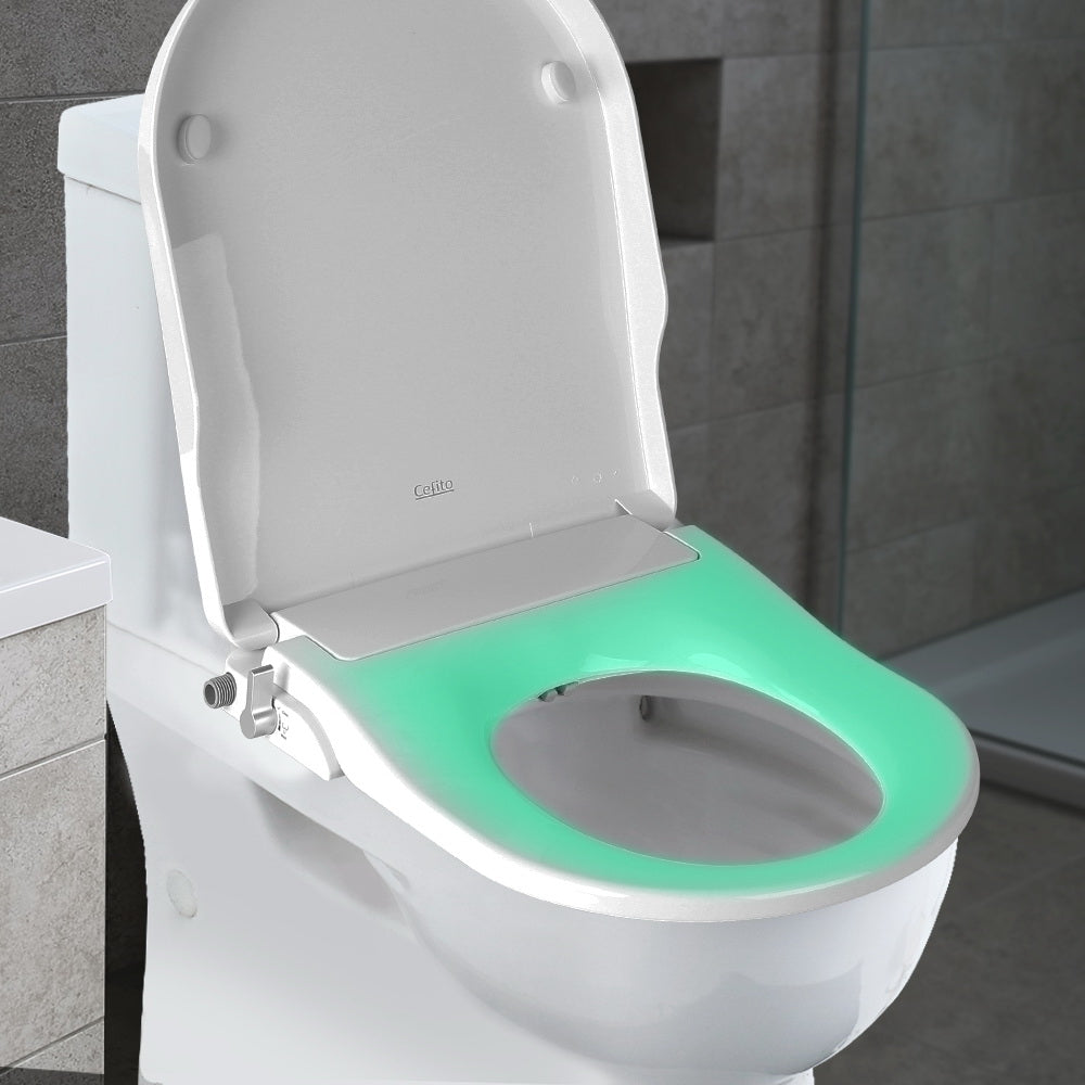 Non Electric Bidet | Toilet Seat Cover | Auto Smart Water Wash | Dry
