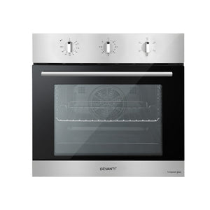 60cm Electric Built-In Wall Oven | 70L Capacity | Stainless Steel