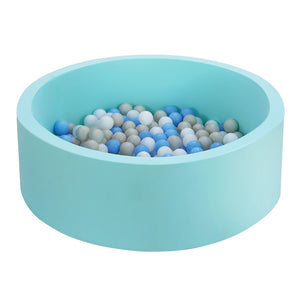 Ball Pit | 90x30cm | Ocean Foam Play Pool Barrier | Blue