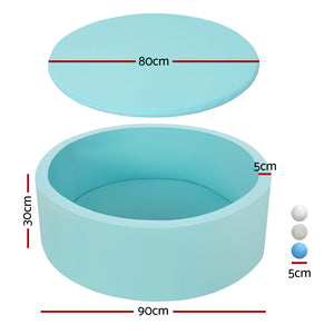 Ball Pit | 90x30cm | Ocean Foam Play Pool Barrier | Blue