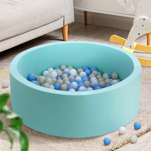 Ball Pit | 90x30cm | Ocean Foam Play Pool Barrier | Blue