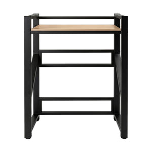 Artiss Over Washing Machine Rack Laundry Shelf Space Saver 75cm Black