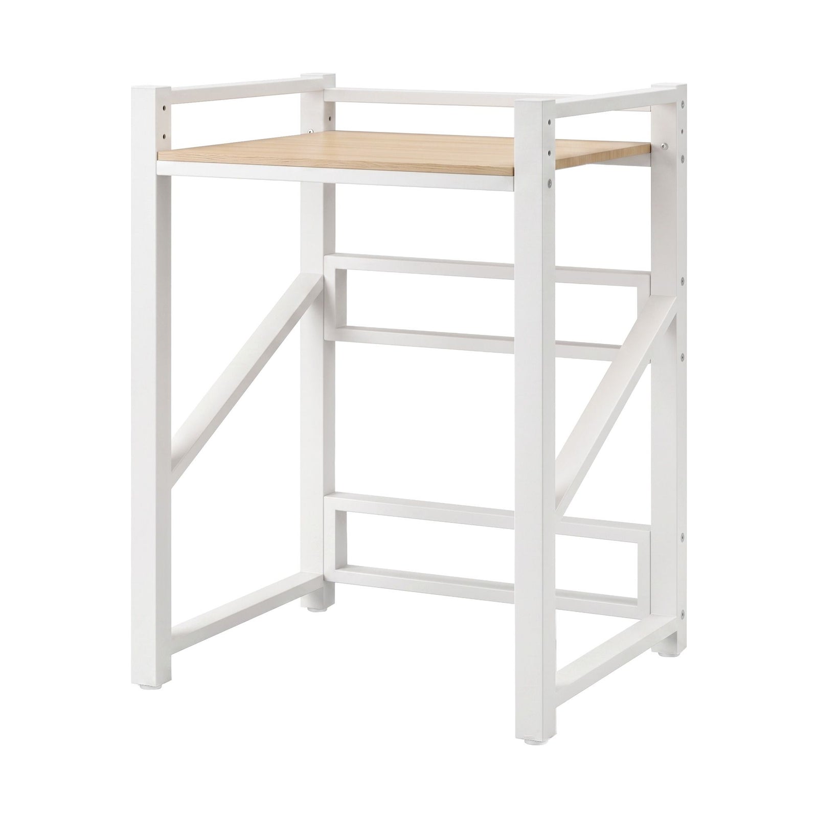 Over Washing Machine Rack | Laundry Storage Shelf | 75cm | White