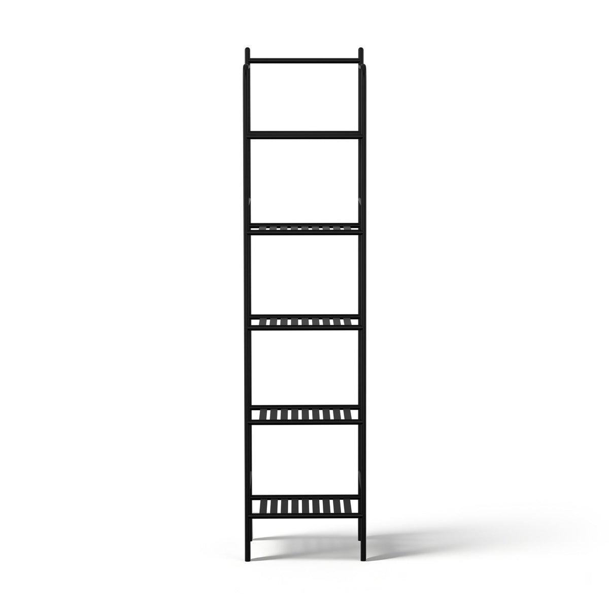 Corner Shower Caddy | 5 Tier | Floor Standing Bathroom Organiser | Black