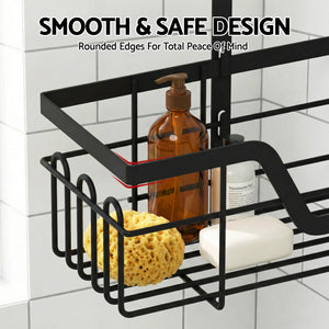 Over Door Shower Caddy | 3 Tier | Hanging Bathroom Organizer