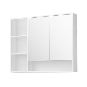 Cefito Bathroom Mirror Cabinet 100cm | Wall Mounted Vanity Storage | White Medicine Cabinet