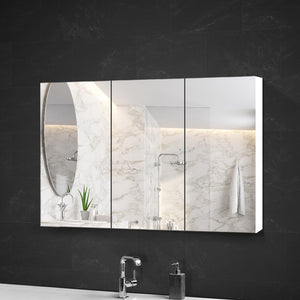 Cefito | Bathroom Mirror Cabinet | 1200x720mm | White