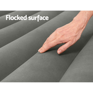 Single Air Mattress | 30cm Inflatable Bed | Grey