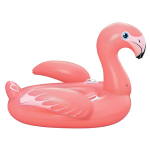 Flamingo Pool Float | Inflatable Ride-On Lounger | 148x127cm