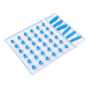 Pool Lounger | Inflatable Floating Chair Bed | Pillow Seat Design