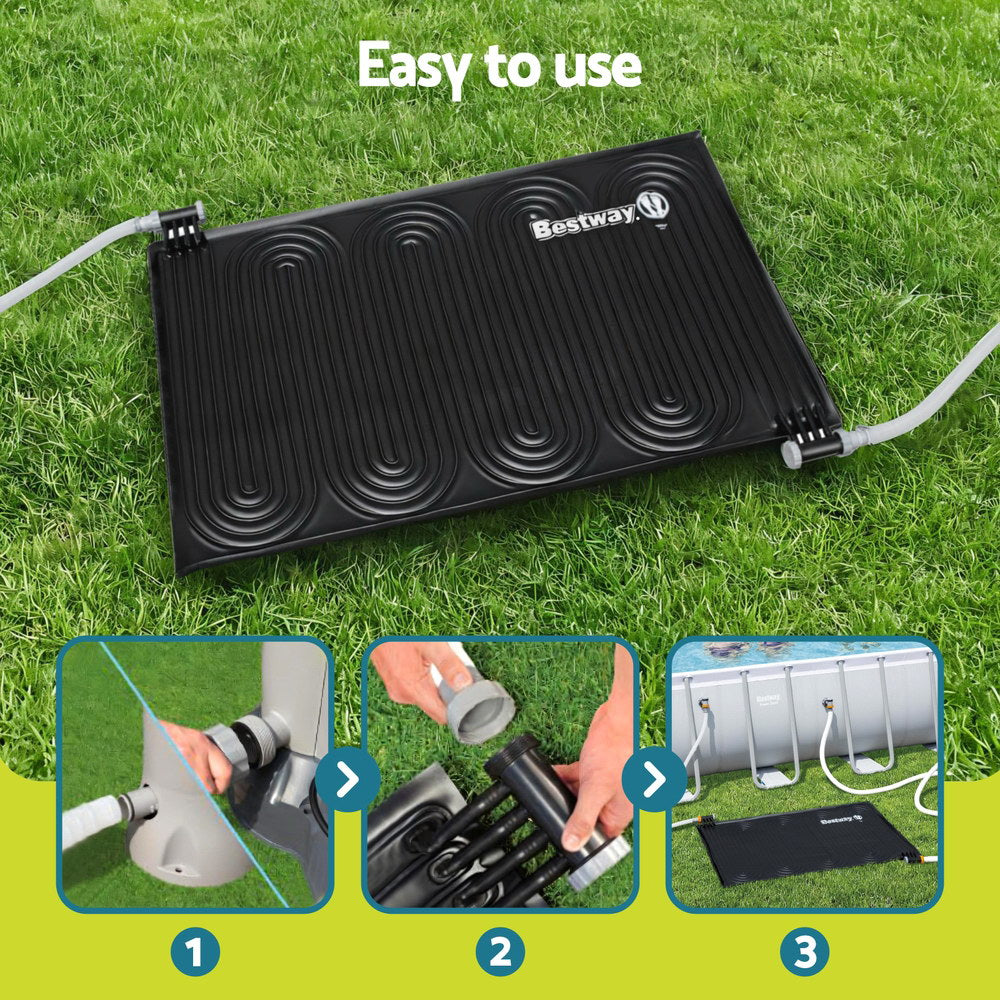 Solar Pool Heater Pad 110x171cm | Boost Water Temp by 3-5°C