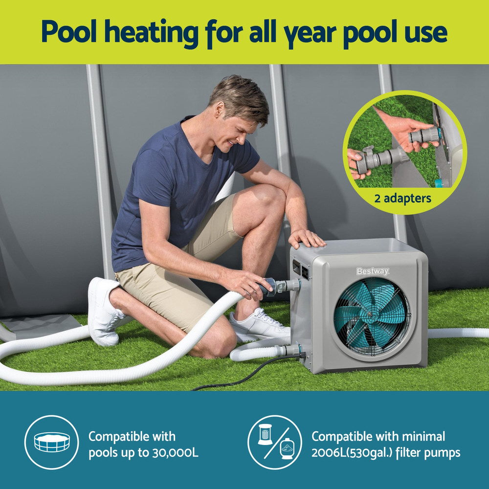 4.4kW Pool Heater | Suits Pools up to 30,000L | Water Heating System