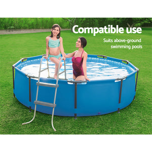 Pool Ladder | 84cm | 2 Step | Above Ground Swimming Pools | Removable Steps | Stairs