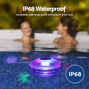 LED Pool Float Lamp | Multi-Colour 7 Modes | Floating Light for Pools