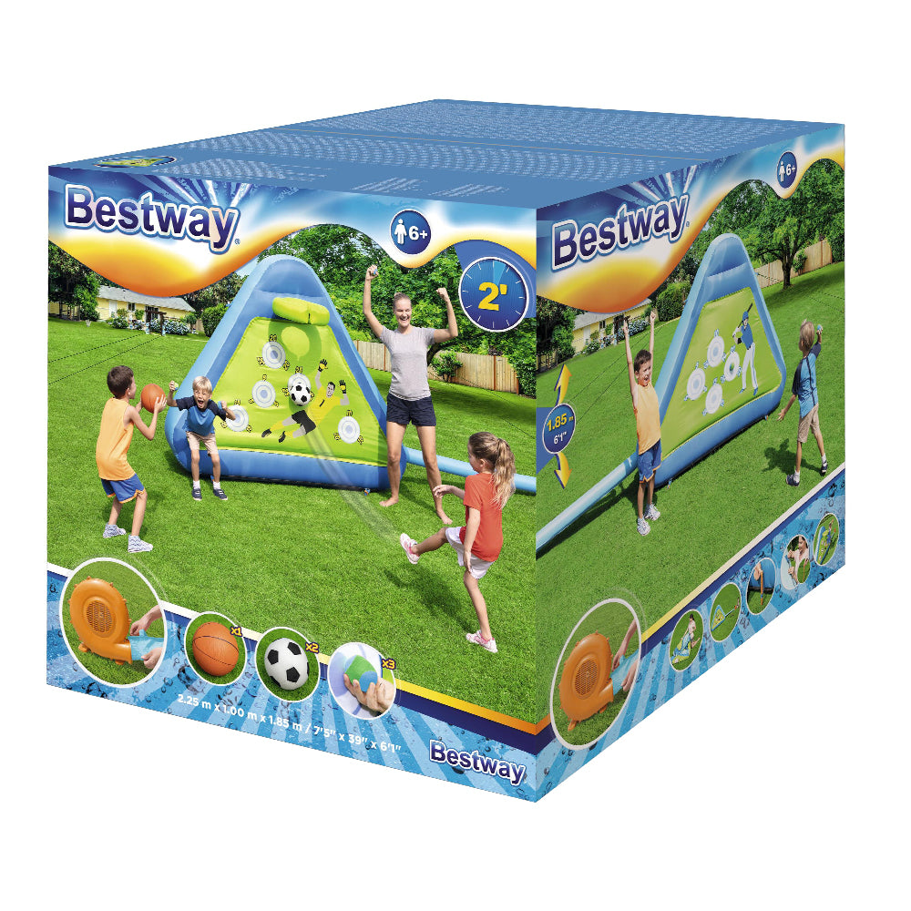 Bestway Kids Inflatable Soccer Basketball | Outdoor Play Board | Inflated Sport