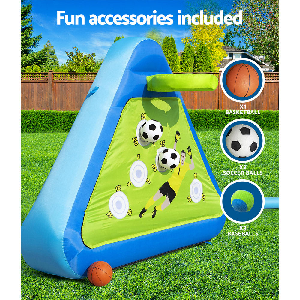 Bestway Kids Inflatable Soccer Basketball | Outdoor Play Board | Inflated Sport
