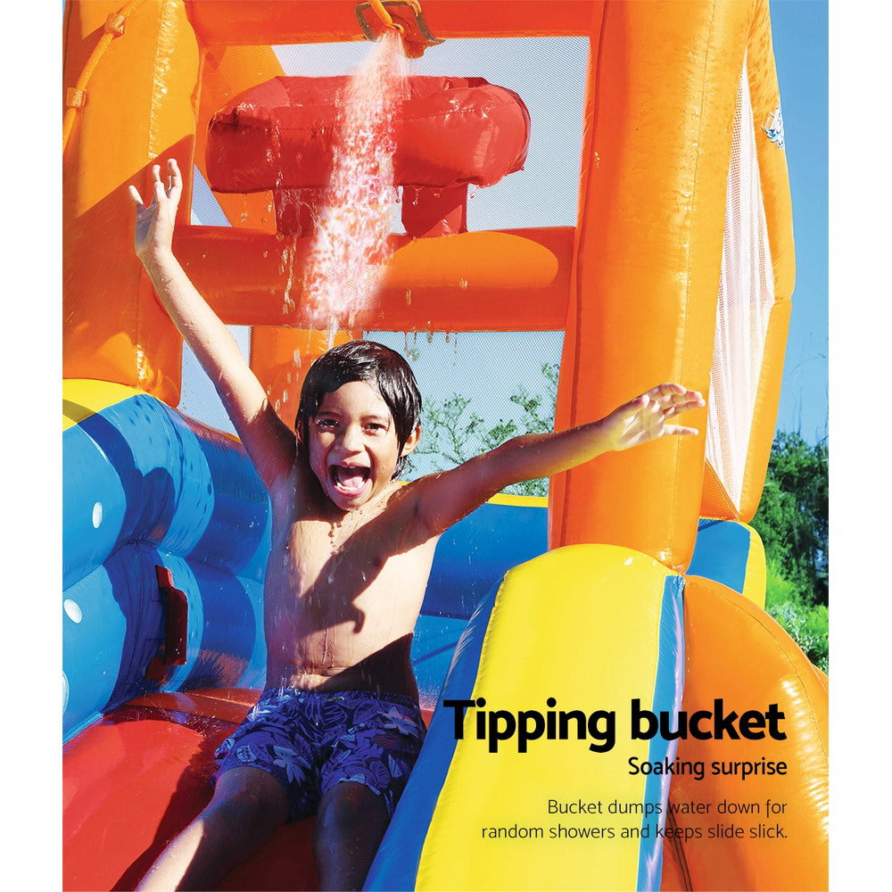 Water Slide Park | 365x320x270cm | Kids Play Swimming Pool | Inflatable