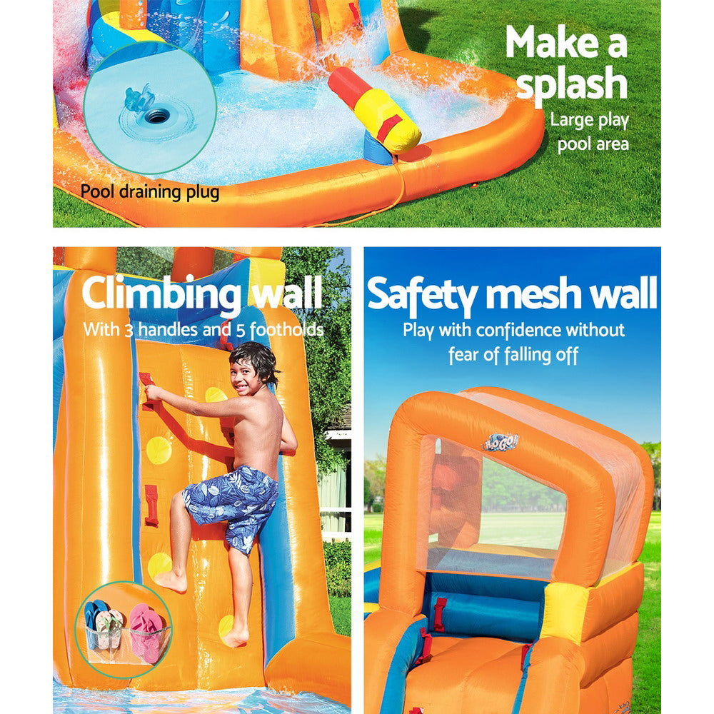 Water Slide Park | 365x320x270cm | Kids Play Swimming Pool | Inflatable