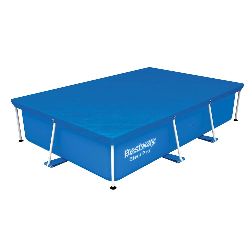 Pool Cover 264x174cm | Rectangle PE Shelter | Fits 259x170cm Pools