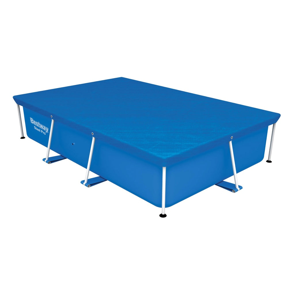 Pool Cover 264x174cm | Rectangle PE Shelter | Fits 259x170cm Pools