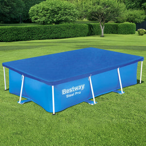 Pool Cover 264x174cm | Rectangle PE Shelter | Fits 259x170cm Pools