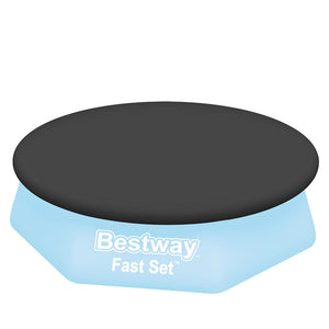 Bestway | Pool Cover | Fits 2.44m Round | Above Ground | Swimming Pool | PVC Blanket