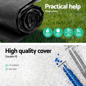 Bestway | Pool Cover | Fits 2.44m Round | Above Ground | Swimming Pool | PVC Blanket
