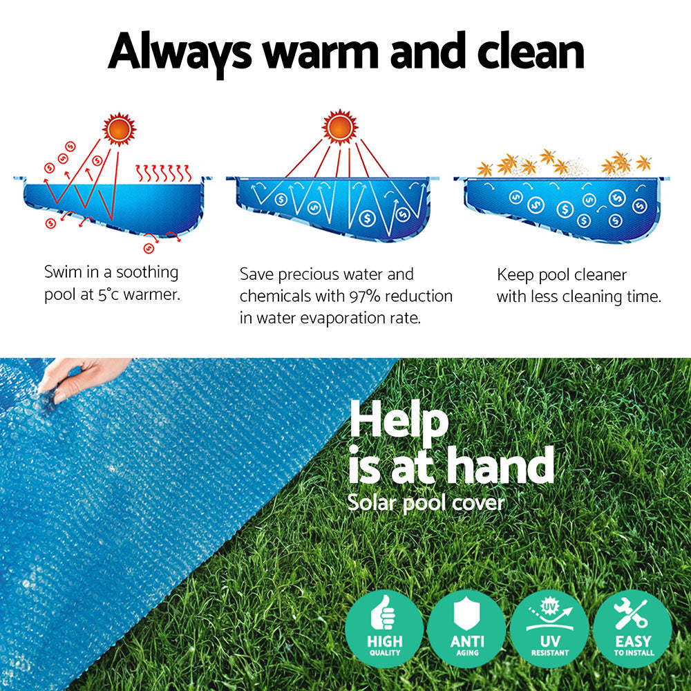 Bestway | Pool Cover | Solar | Fits 4.17m Round | Above Ground | Swimming Pool | Blanket