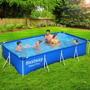 Swimming Pool | 400x211x81cm | Steel Frame Above Ground Pool | 5700L