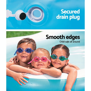 Kids Pool | 262x157x46cm | Inflatable Above Ground Swimming Pools | 544L